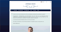 Desktop Screenshot of cristianmoro.ch
